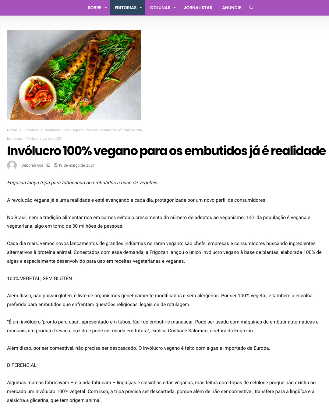 Frigozan na mídia