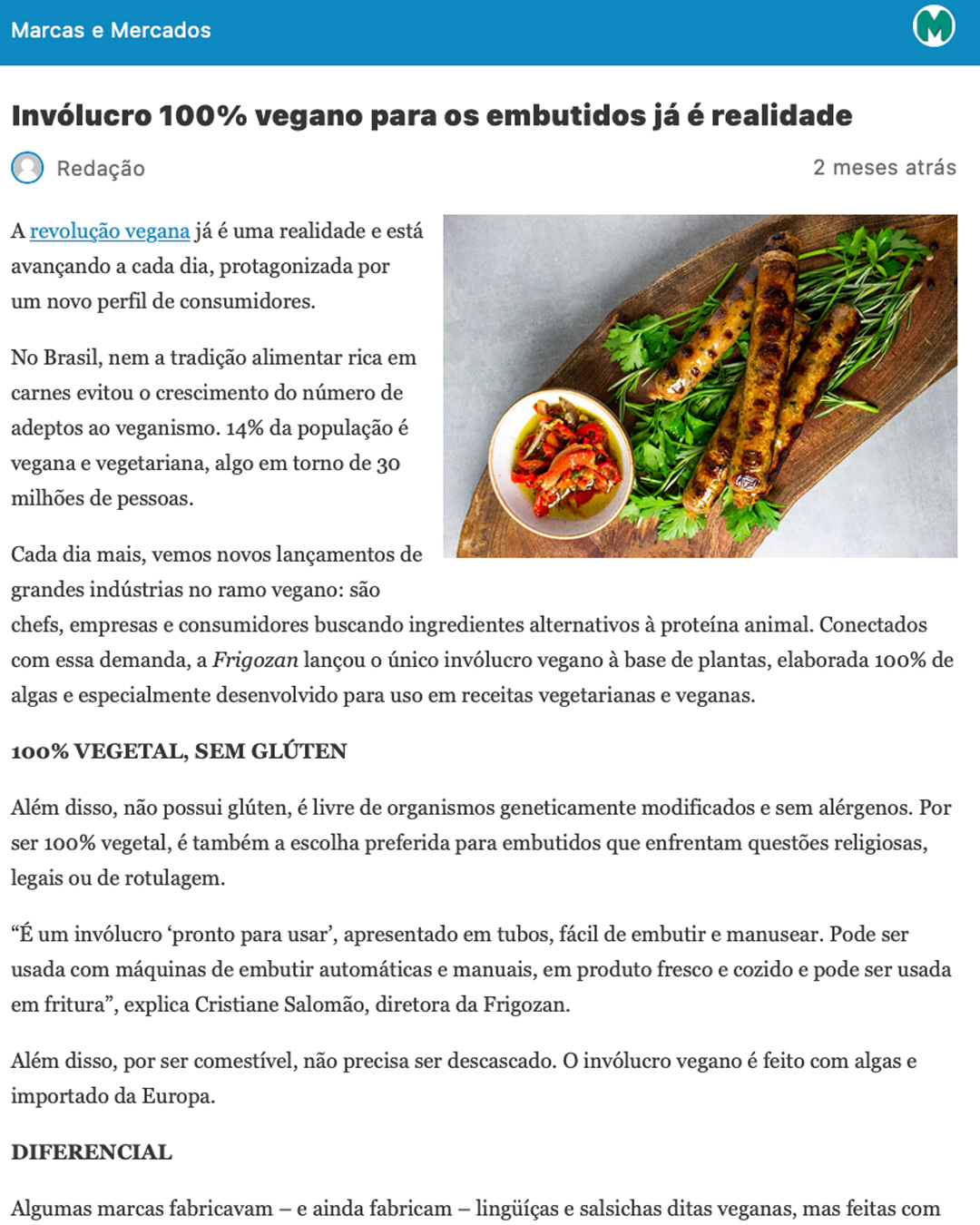 Frigozan na mídia